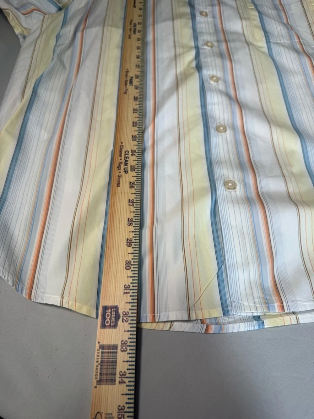 Tommy Bahama 3XL Pima Cotton‎ Stripe Shirt Flip Cuff Resort Beach